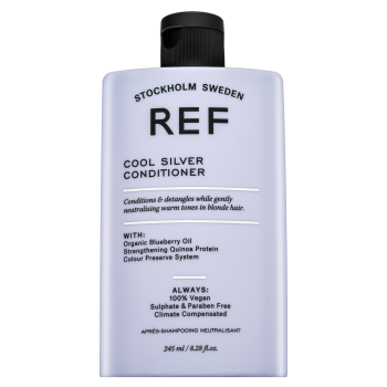 REF Cool Silver Conditioner conditioner voor platinablond en grijs haar 245 ml