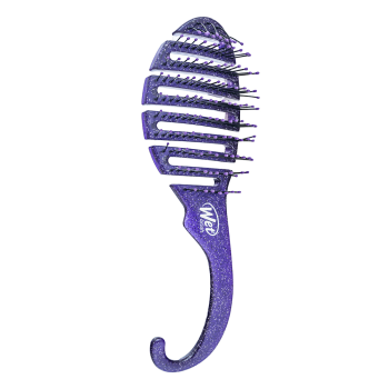 Wet Brush Shower Detangler Glitter Purple четка за коса