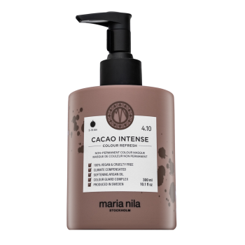 Maria Nila Colour Refresh vyživujúca maska ​​s farebnými pigmentmi pre hnedé odtiene Cacao Intense 300 ml