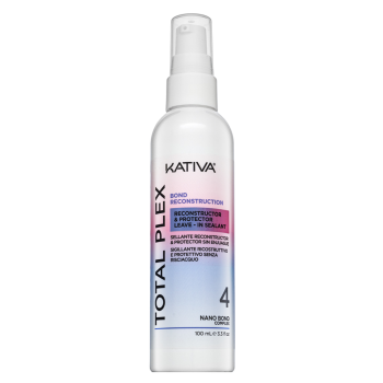 Kativa Total Plex Bond Reconstruction 4 Reconstructor & Protector Leave-In Sealant bezoplachová péče pro posílení vlasového vlákna 100 ml