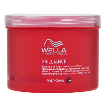 Wella Professionals Brilliance Treatment maska pre jemné farbené vlasy 500 ml