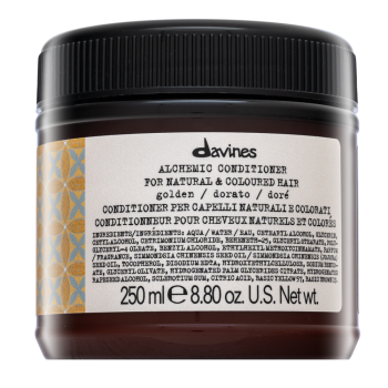 Davines Alchemic Conditioner tónovací kondicionér pro oživení teplých blond odstínů vlasů Golden 250 ml