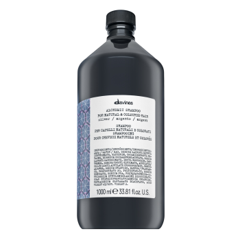 Davines Alchemic Shampoo neutralizující šampon pro platinově blond a šedivé vlasy Silver 1000 ml