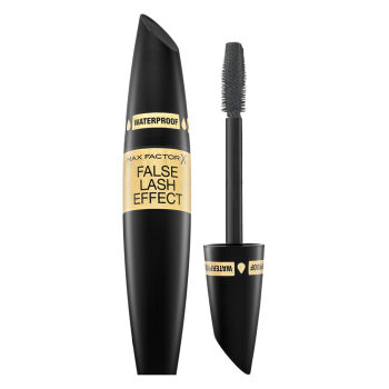 Max Factor False Lash Effect Waterproof Mascara wasserfeste Wimperntusche für verlängerte Wimpern und Volumen Black 13 ml