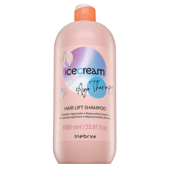 Inebrya Ice Cream Age Therapy Hair Lift Shampoo posilující šampon pro zralé vlasy 1000 ml