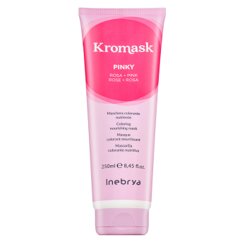 Inebrya Kromask Coloring Nourishing Mask voedend masker met kleurpigmenten voor haar met roze highlights Pinky 250 ml