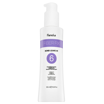 Fanola Fiber Fix Bond Leave-in No.6 bezoplachový kondicionér pro barvené vlasy 195 ml