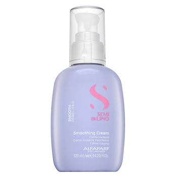 Alfaparf Milano Semi Di Lino Smooth Smoothing Cream uhlazující krém pro hrubé a nepoddajné vlasy 125 ml