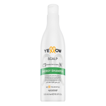 Alfaparf Milano Yellow Scalp Energy Shampoo szampon wzmacniający przeciw wypadaniu włosów 500 ml