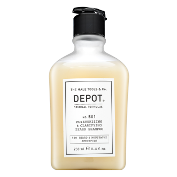 Depot sampon de curatare No. 501 Moisturizing & Clarifying Beard Shampoo 250 ml