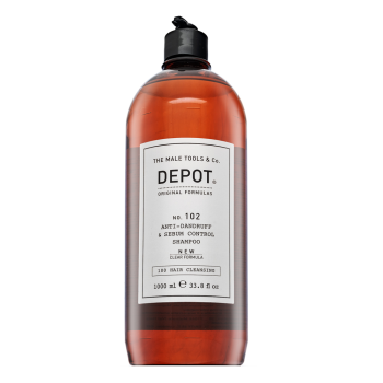 Depot No. 102 Anti-Dandruff & Sebum Control Shampoo versterkende shampoo tegen roos 1000 ml