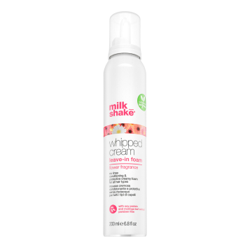 Milk_Shake Whipped Cream Leave-In Foam Flower Fragrance Pflege ohne Spülung für gefärbtes Haar 200 ml