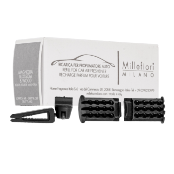 Millefiori Milano Icon Car Air Freshener Magnolia Blossom & Wood