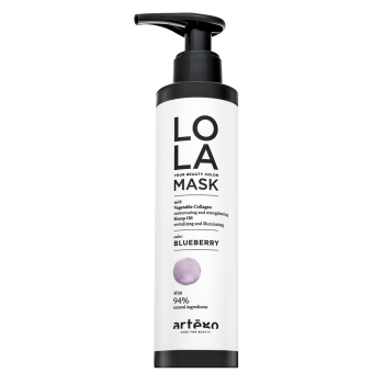 Artègo Lola Your Beauty Colour Mask intenzivní barvicí maska za kosu Blueberry 200 ml