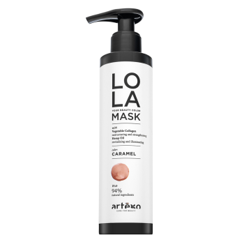 Artègo Lola Your Beauty Colour Mask intenzivní barvicí maska za kosu Caramel 200 ml