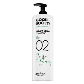 Artègo Good Society 02 Color Glow Shampoo vyživující šampon pro lesk a ochranu barvených vlasů 1000 ml
