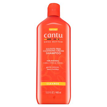 Cantu Shea Butter Sulfate-Free Cleansing Cream Shampoo sampon de curatare pentru păr ondulat si cret 400 ml