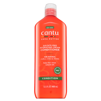 Cantu Shea Butter Sulfate-Free Hydrating Cream Conditioner hydratační kondicionér pro vlnité a kudrnaté vlasy 400 ml