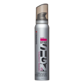 Goldwell StyleSign Gloss Crystal Control Hi-Shine Mousse Wax pěnový vosk pro silnou fixaci 125 ml