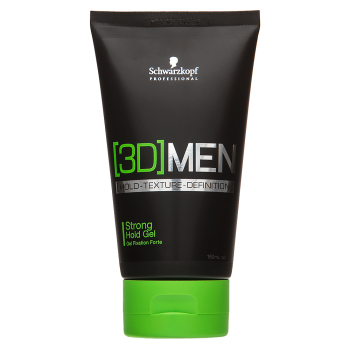 Schwarzkopf Professional 3DMEN Strong Hold Gel gel de păr fixare puternică 150 ml
