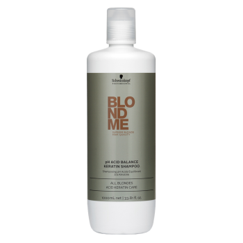Schwarzkopf Professional BlondMe pH Acid Balance Keratin Shampoo šampon pro blond vlasy 1000 ml