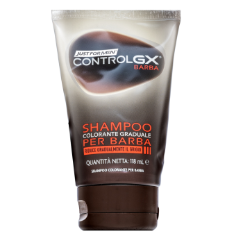 Just For Men Control GX Beard Shampoo șampon colorant pentru barbă 118 ml