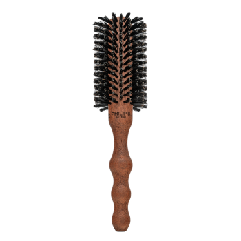 PHILIP B Large Round Hairbrush 65 mm kartáč na vlasy s kančími štětinami
