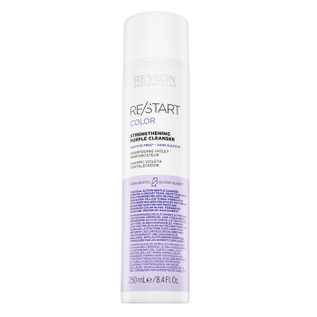 Revlon Professional Restart Color Strengthening Purple Cleanser tónovací šampon pro neutralizaci žlutých tónů 250 ml