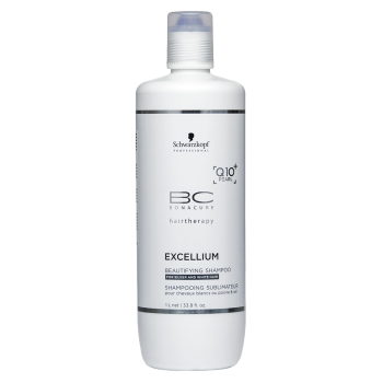 Schwarzkopf Professional BC Bonacure Excellium Beautifying Beautifying Shampoo šampon pro platinově blond a šedivé vlasy 1000 ml