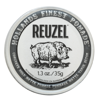 Reuzel Concrete Hold Matte Pomade pomada za lase za močno fiksacijo 35 g