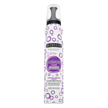 Morfose Hair Mousse Perfect Hold spumă întăritoare pentru volum Keratin 200 ml