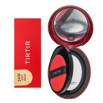 TIRTIR Mask Fit Red Cushion maquillaje de larga duración 24W Soft Beige 18 g