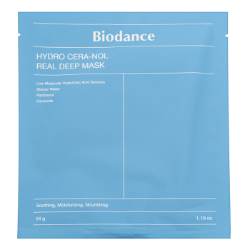 Biodance Hydro Cera-Nol Głęboko nawilżająca maseczka Real Deep Mask 34 g