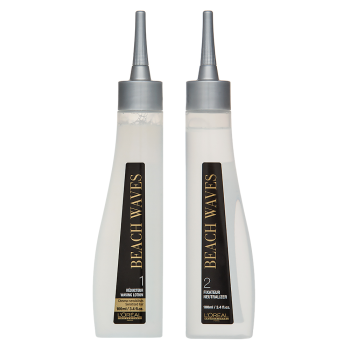L´Oréal Professionnel Beach Waves Waving Lotion 1 and Neutralizer 2 permanent wave for sensitive hair 2 x 100 ml