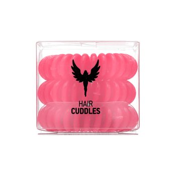 HH Simonsen Hair Cuddles 3 pcs Haargummi Light Pink