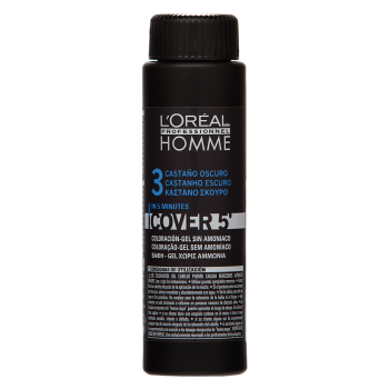 L´Oréal Professionnel Homme Cover 5 Culoarea părului No. 3 Dark Brown 50 ml