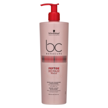 Schwarzkopf Professional BC Bonacure Peptide Repair Rescue Micellar Cleansing Conditioner čistící kondicionér pro poškozené vlasy 500 ml