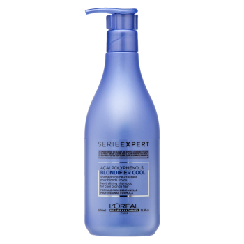 L´Oréal Professionnel Série Expert Blondifier Cool Shampoo Shampoo für die Neutralisierung der gelben Töne 500 ml