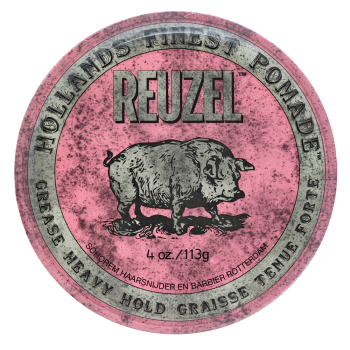 Reuzel Pink Pomade pomada za lase za močno fiksacijo 113 g