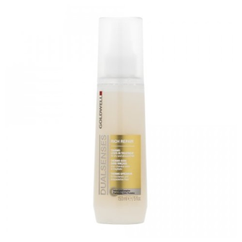 Goldwell Dualsenses Rich Repair Thermo Leave-In Treatment bezoplachová péče pro suché a poškozené vlasy 150 ml
