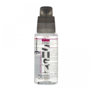 Goldwell StyleSign Gloss Melting Diamonds Brilliance Drops bezoplachová péče pro lesk vlasů 50 ml