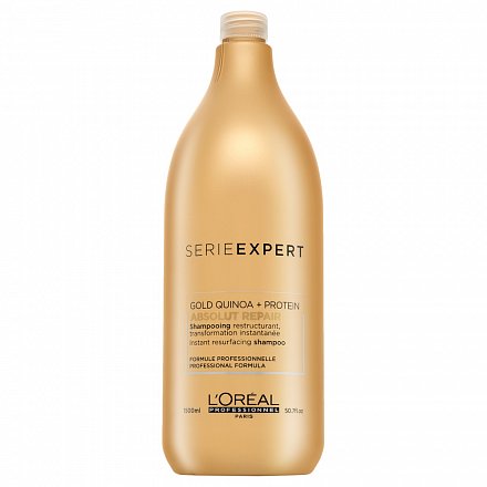 L´Oréal Professionnel Série Expert Absolut Repair Gold Quinoa + Protein Shampoo Шампоан за много повредена коса 1500 ml