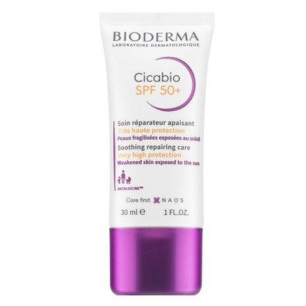 Bioderma Cicabio Creme Soothing Repairing Care SPF 50+ успокояваща емулсия срещу раздразнение на кожата 30 ml