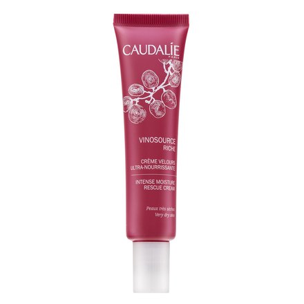 Caudalie Vinosource Intense Moisture Rescue Cream intensives Hydratationsserum für trockene Haut 40 ml