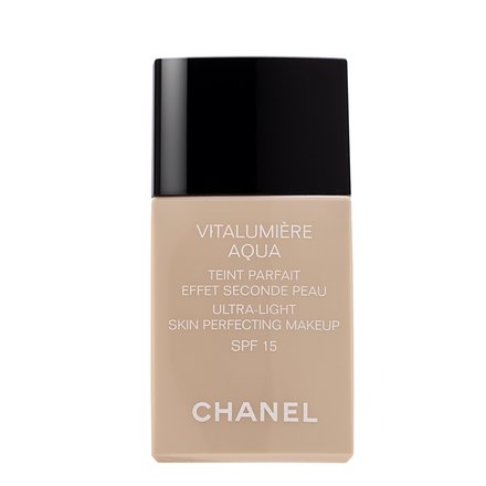 Chanel Vitalumiere Aqua UltraLight Skin Perfecting Makeup Beige-Pastel B10 make-up pro sjednocenou a rozjasněnou pleť 30 ml