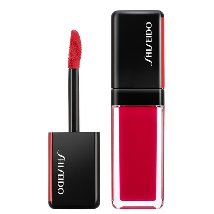 Shiseido Lacquerink Lipshine 302 Plexi Pink течно червило с овлажняващо действие 6 ml