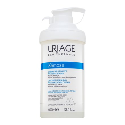 Uriage Xémose Lipid Replenishing Anti Irritation Cream Emulsion calmante para piel atópica seca 400 ml