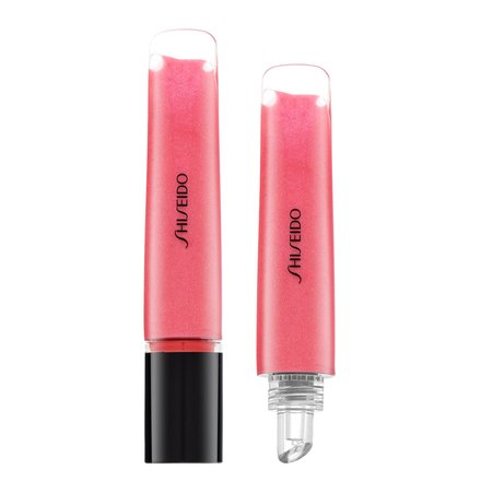 Shiseido Shimmer GelGloss 04 Bara Pink lip gloss cu luciu perlat 9 ml
