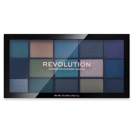 Makeup Revolution Reloaded Eyeshadow Palette - Deep Dive paletka očních stínů 16,5 g
