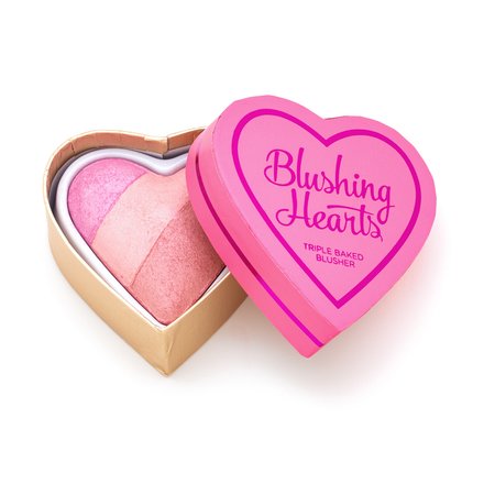 I Heart Revolution Blushing Hearts Candy Queen Of Hearts Blusher pudrová tvářenka 10 g